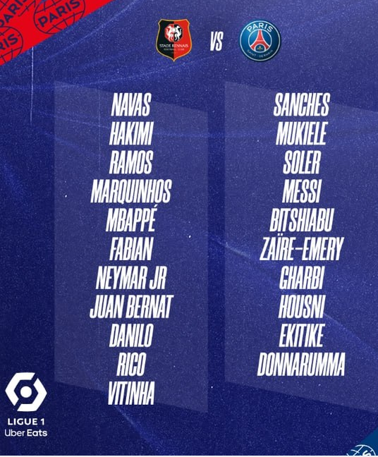 bob体育app-1月16日凌晨03:45,巴黎将挑战雷恩,球队公布了本场比赛的大名单
